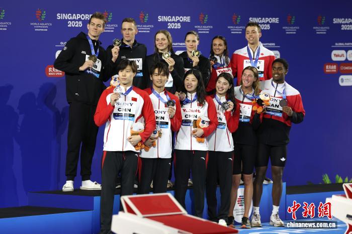 中国泳军新加坡世锦赛摘2金6银6铜 新阵容面临挑