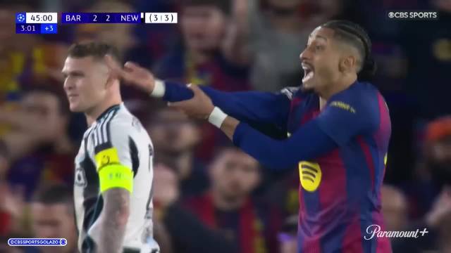 巴萨7-2大胜纽卡斯尔联 莱万双响成关键先生