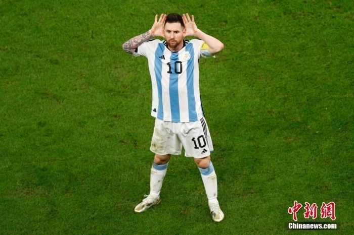 梅西率阿根廷夺世界杯冠军 历史首人实现梦想